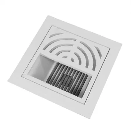 JONES STEPHENS S49042 2 PVC Floor Sink W/1/2 Grate & Dome STR