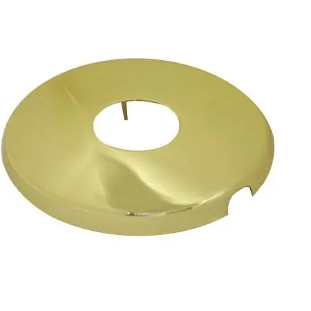 JONES STEPHENS S03040 PB SHOWER ARM FLG WITH SET SCREW