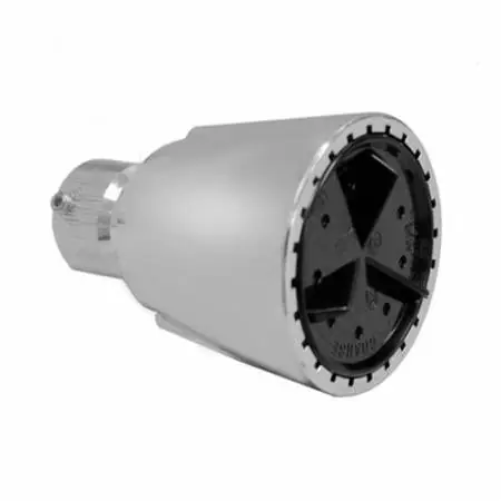 Jones Stephens S01015 Plastic Vandal-Proof Shower Head 2.5 GPM Replacement MPN