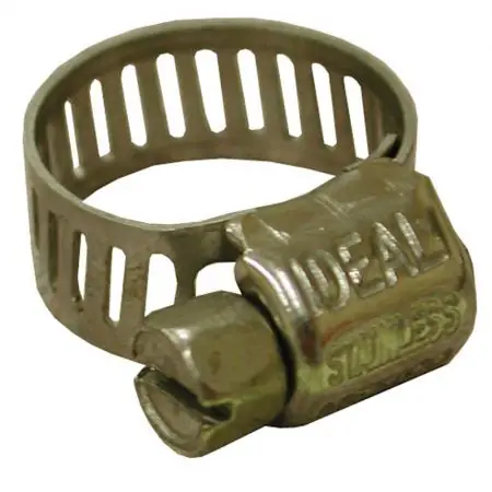 JONES STEPHENS G08008 (62P08)#8 3/8-1 MICRO GEAR CLAMP PART SS