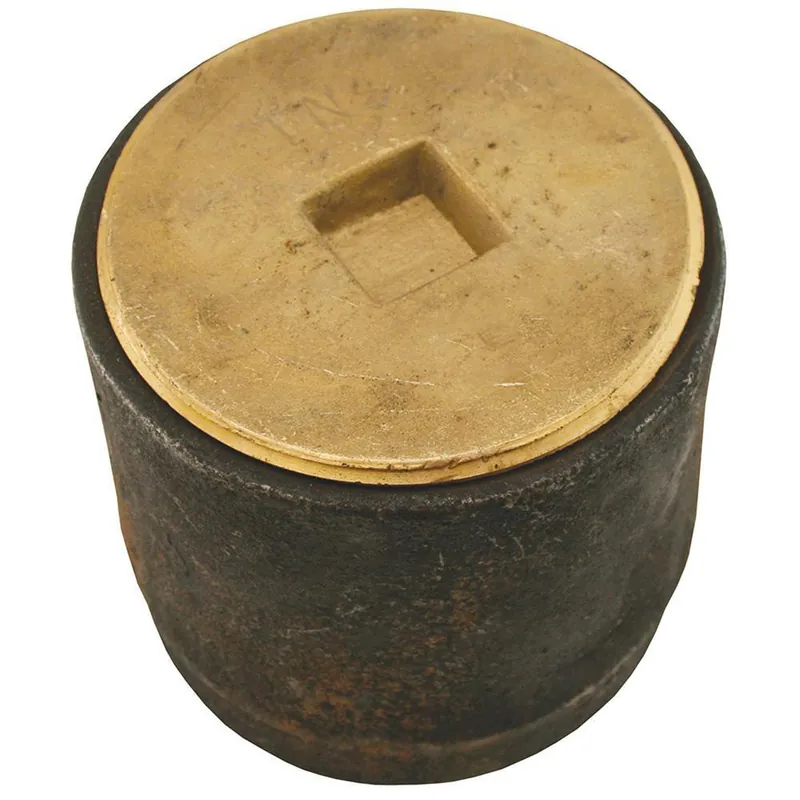 Jones Stephens C39214 4 in. Plain End Cast Iron Cleanout
