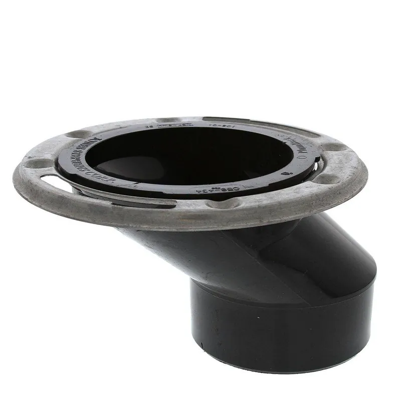 Jones Stephens C58434 3 x 4 in. ABS and 300 Stainless Steel Closet Flange
