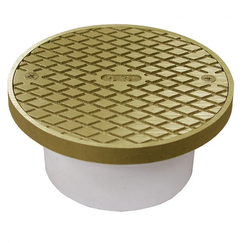 JONES STEPHENS C60164 3X4 PVC GP C/O W/PB CVR&RNG & T-CONE PLG