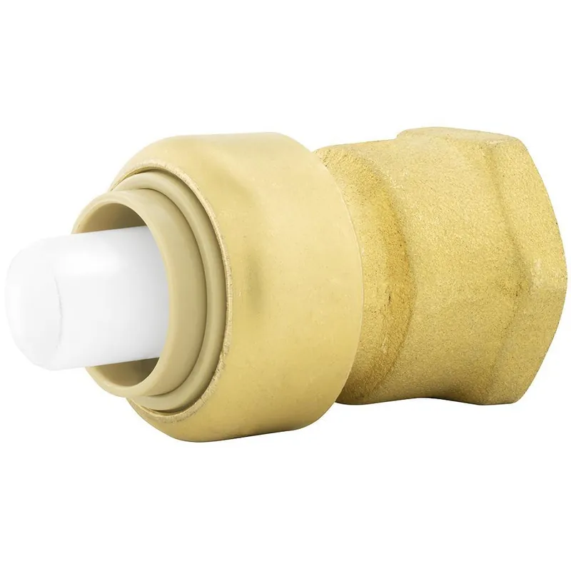 Jones Stephens C77413LF Plumbite 1/2 x 1/2 in. FPT Push On Adapter