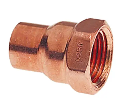 NIBCO 039923301505 7/8 in. OD Sweat x 3/4 in. Female Wrot Copper Reducing Adapter