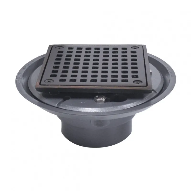 JONES STEPHENS D5094WB 2X3 SHOWER DRAIN W/2 SPUD & 4 1/4 WB SQ STR