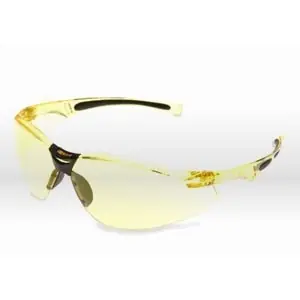 Honeywell A802 Protective Eyewear with Amber Lenses - ANSI Z87+ Approved