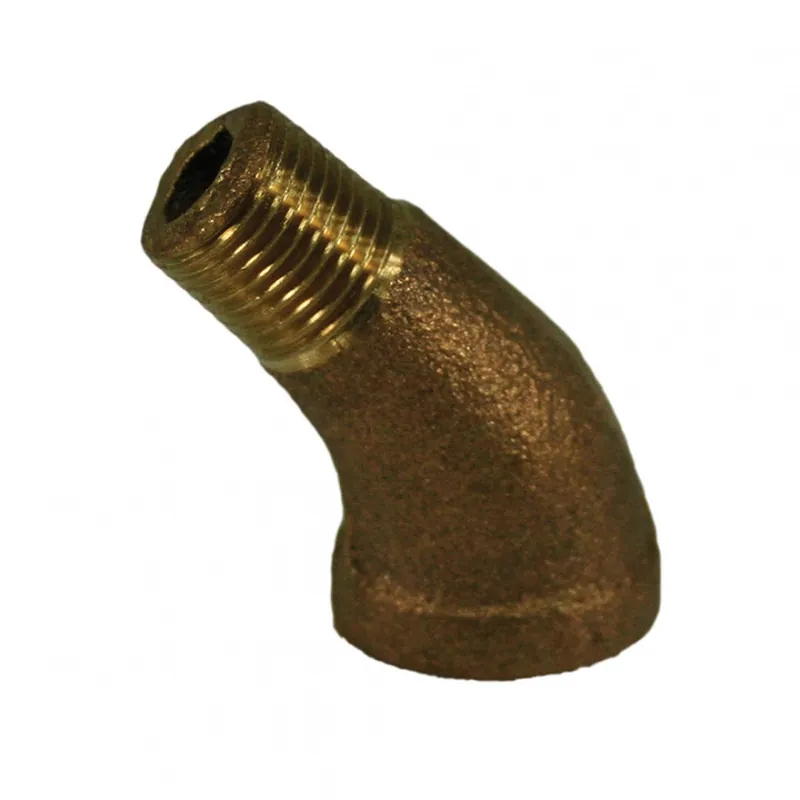 JONES STEPHENS B74067LF 1-1/4 Bronze 45 Street Elbow Lead Free