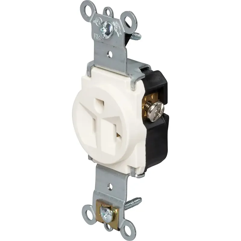 Pass & Seymour 5361LA Heavy Duty Spec-Grade Single Receptacle 20A 125VAC