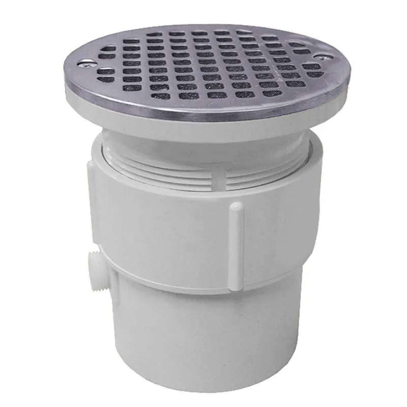 Jones Stephens D53433 3X4 PVC PF AD GP DRAIN W/5 CP STRAINER