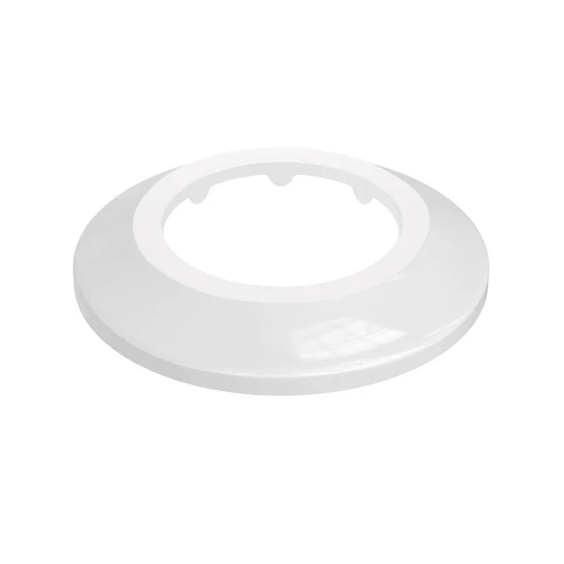 Jones Stephens E16150 1-1/2 in. Polyethylene Shallow Flange Box Escutcheon