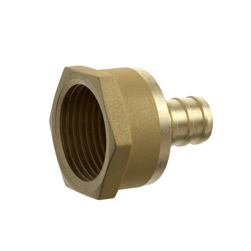 Jones Stephens C76043LF 3/4 in. Brass PEX Crimp x 3/4 in. FPT Adapter