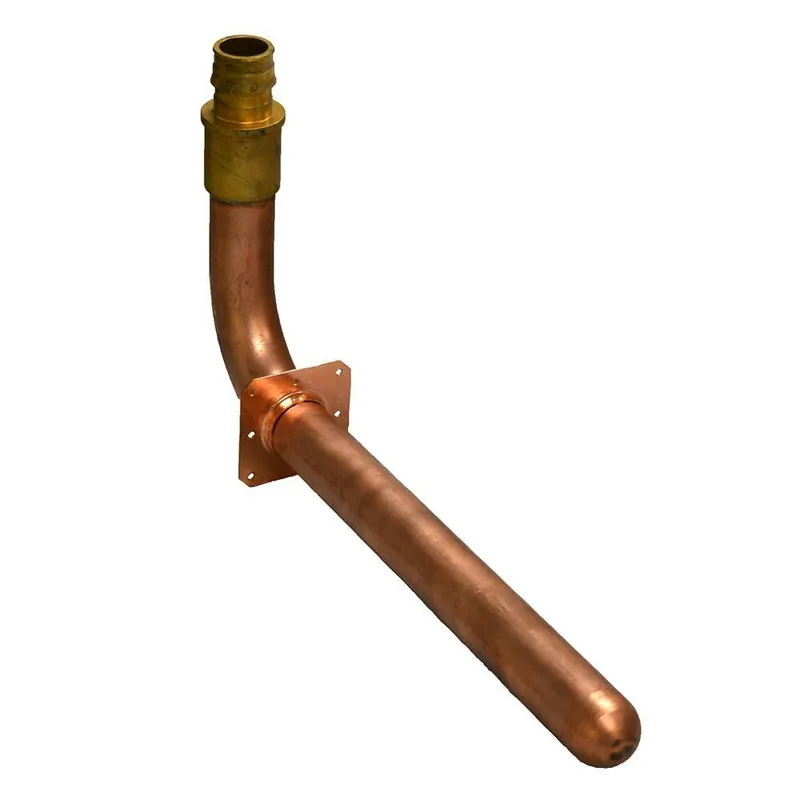 Jones Stephens S71007 1 x 6 x 12 in. PEX Expansion PEX Stub Out Elbow with Flange