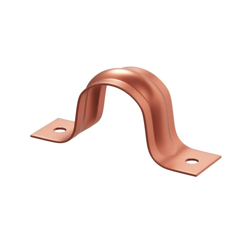 Jones Stephens H16075 3/4 Copper 2 Hole Tube Strap