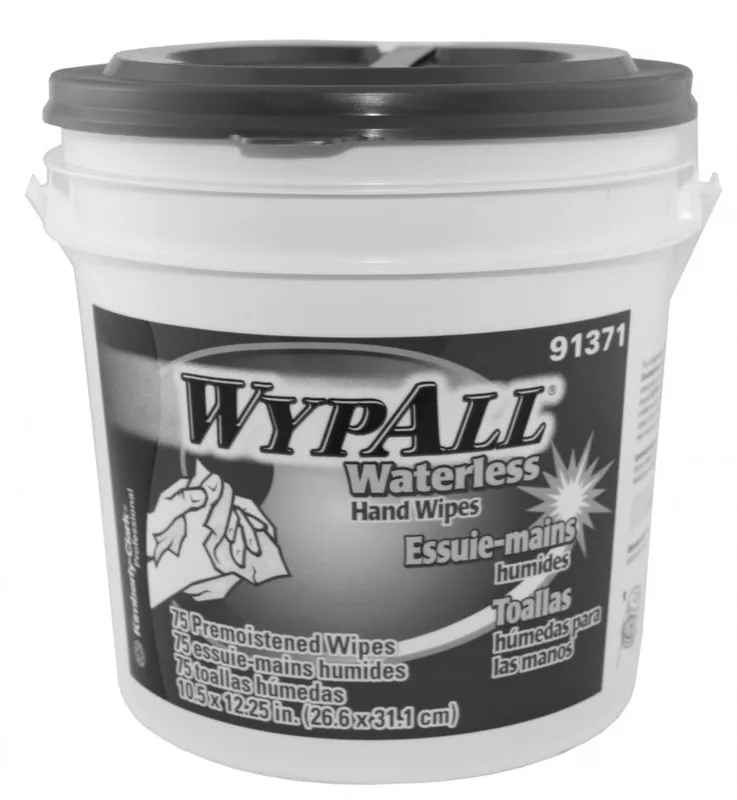 JONES STEPHENS B05002 WYPALL WATERLESS HAND WIPES 75 CT