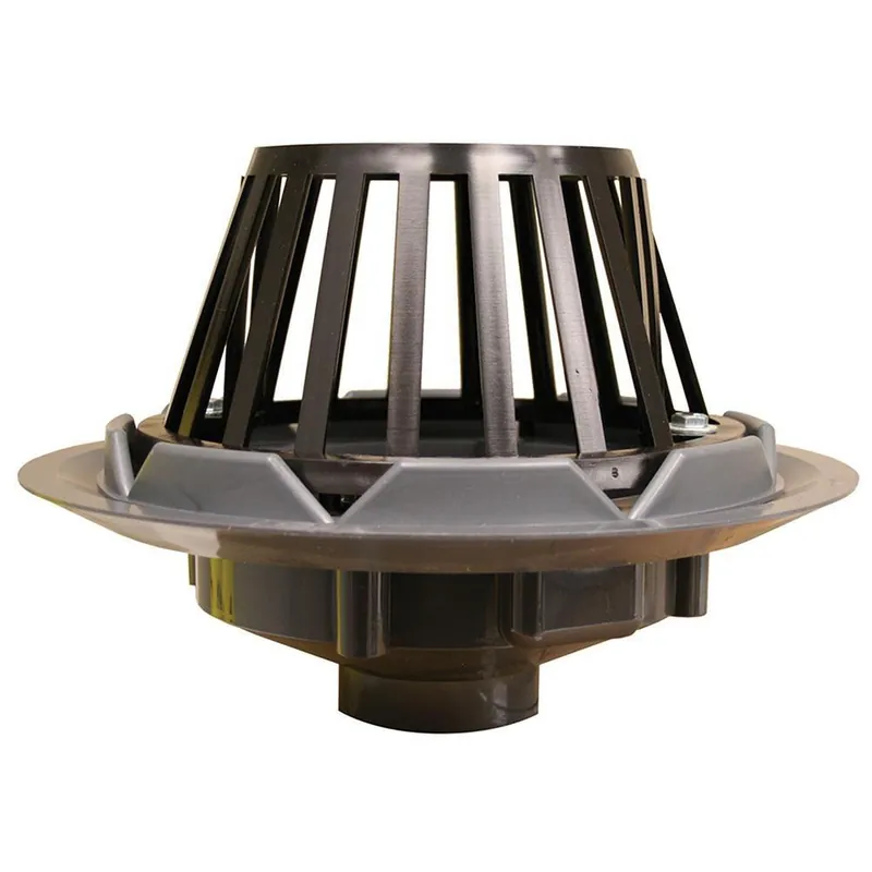 Jones Stephens R18027 6 in. Roof Drain with Plastic Dome