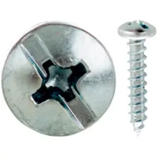 Minerallac 19017J Sheet Metal Screw 10 x 1 Zinc Plated