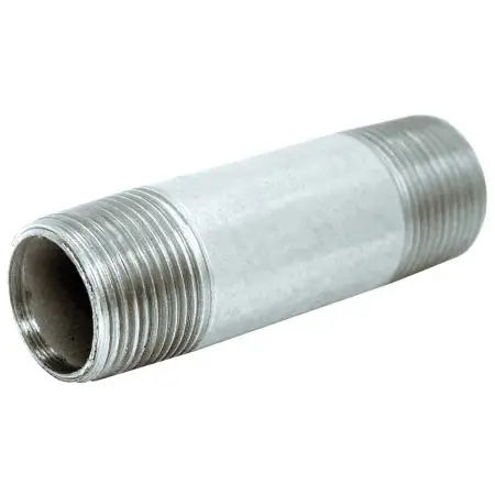 ASC Engineered Solutions 0331014803 1/2 X 2 SCH40 Galv Pipe Nipple