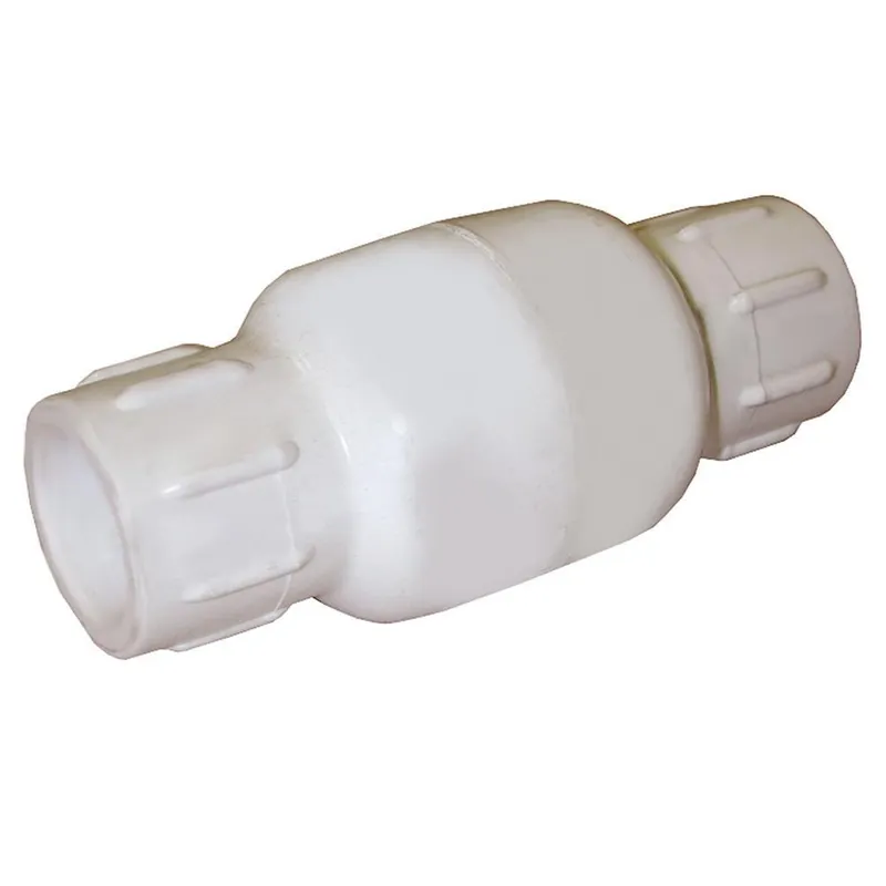 Jones Stephens C30100 1 in. Solvent Weld PVC Water Service Check Valve