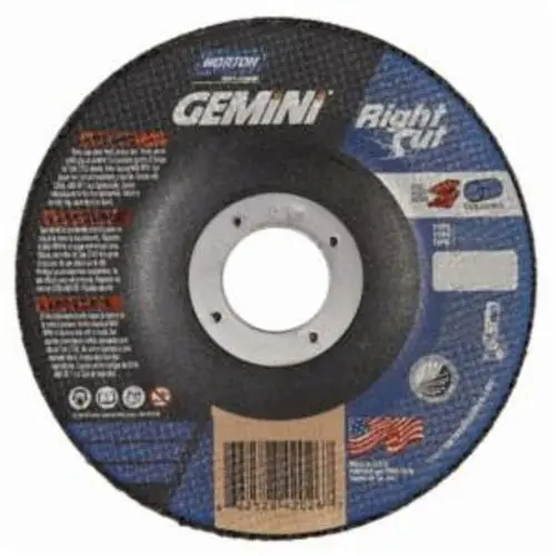 Norton 66252842026 Gemini RightCut A Type 27 Cut-Off Wheel 4-1/2 x 0.045 x 7/8