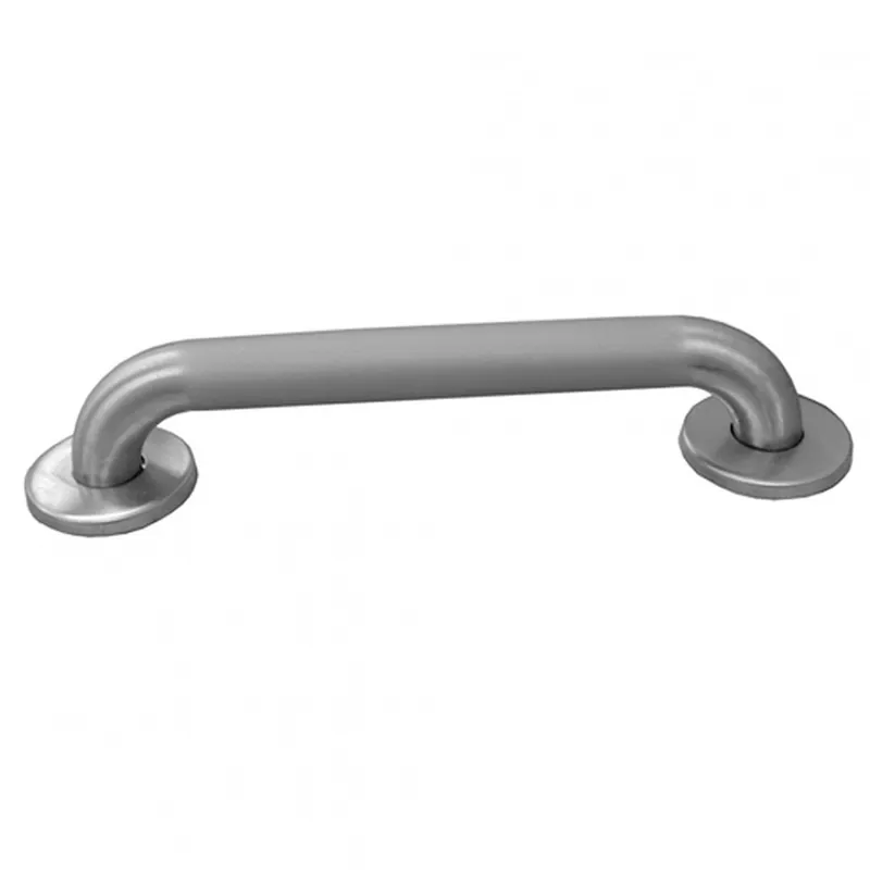 Jones Stephens G12318 1-1/4 x 18 Grab Bar w/ Concealed Snap-On Flange (Peened Finish)