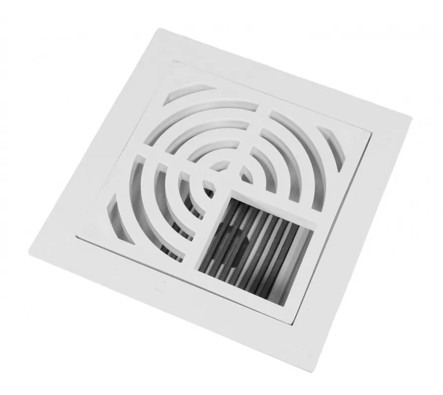 Jones Stephens S49053 3 PVC Floor Sink W/ 3/4 Grate & Dome STR