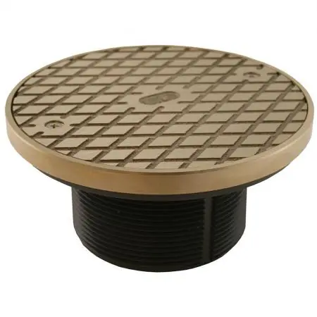 JONES STEPHENS CORP D59907 3-1/2 PVC CO SPUD W/6-1/8 NB CVR/RNG/PLG