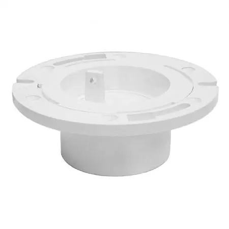 JONES STEPHENS C52342 3X4 PVC CLST FLG W/KO W/ADJ PLAST RG