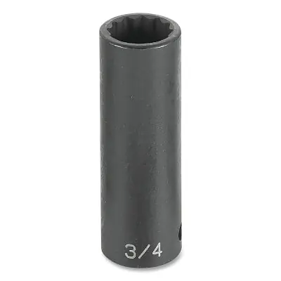 Grey Pneumatic 1118D Impact Socket 3/8 in Drive Size 9/16 in Socket Size