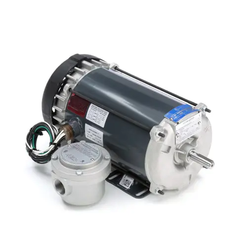 Marathon Electric G663A Explosion Proof / Hazardous Location Motor - 1 hp, 1800 rpm, 3 ph, 208-230/460 V, 56 Frame