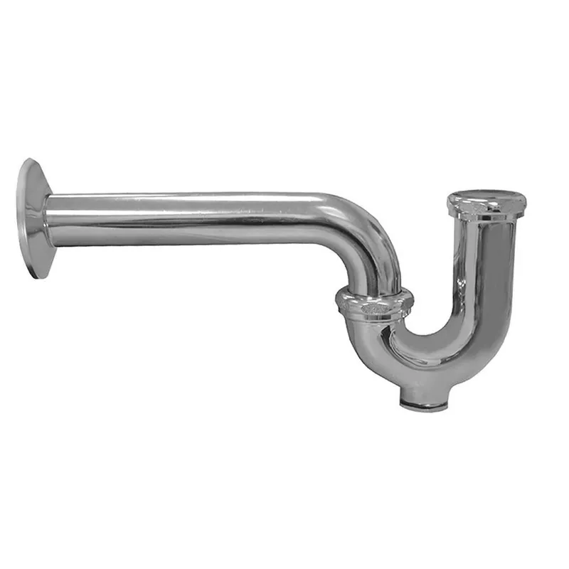 Jones Stephens J37150 1-1/2 in Brass P-Trap in Chrome Plated