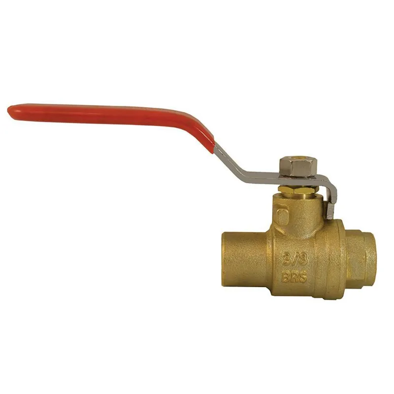 Jones Stephens B67208 1/2 Sweat Brass Ball Valve