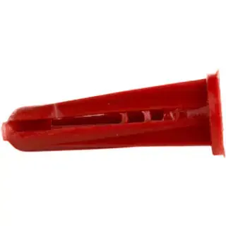 Minerallac 59412J #10-12 Red Plastic Conical Anchor