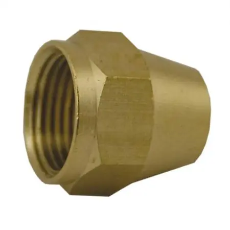 Jones Stephens F40126 (41S-14) 7/8 OD Short Flare Nut
