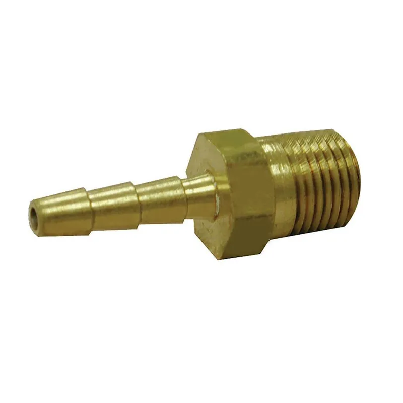 Jones Stephens G25068 3/8 x 1/2 in. Hose Barb x MPT Reducing Brass Adapter