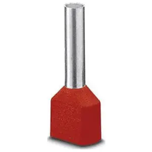 Phoenix Contact 3200988 Ferrule Sleeve Length: 10 mm Length: 17 mm Color: Red
