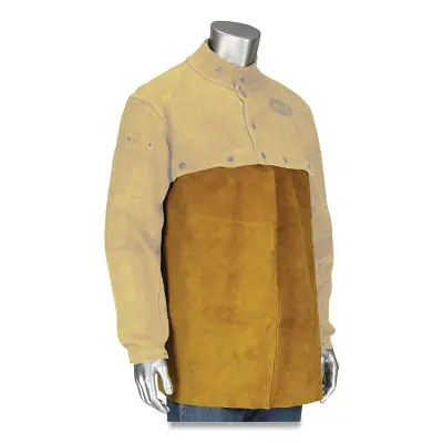 Ironcat 7001/14 7001 Split Cowhide Leather Welding Bib 24 in x 17 in