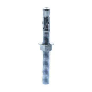 Minerallac 62280J Heavy Duty Wedge Anchor 3/8 x 5 Zinc Plated