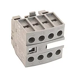 ABB CA4-22M Contactors - Accessories Frnt Mnt Aux, 2NO/2NC