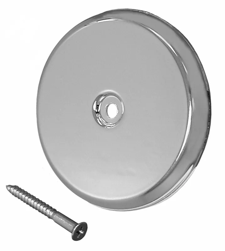Jones Stephens C94009 9-1/4 Chrome Flat Cleanout Cover Plate