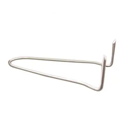 Jones Stephens H10056 1/2 X 6 Plain Steel Pipe Hook H10-056