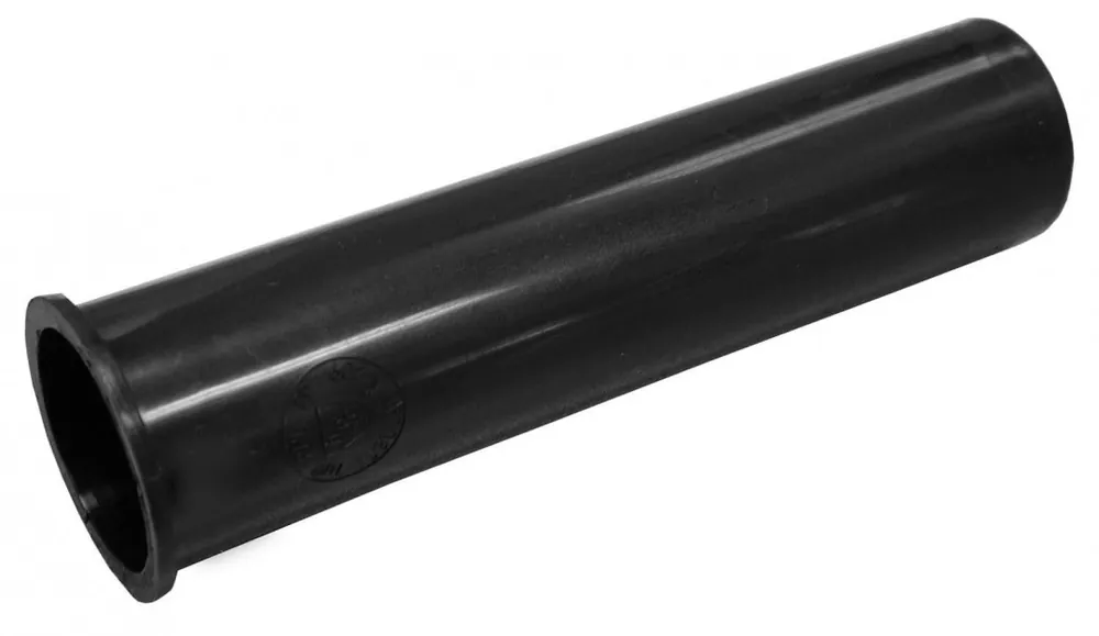 Jones Stephens P39028 1 1/2 X 12 Black Plastic Flanged Tailpiece