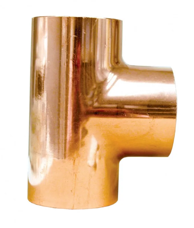 Jones Stephens C75162 1/4C X 1/4C X 1/8C Copper Tee (611R)