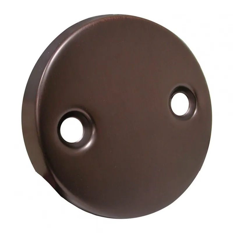 Jones Stephens P3565WB Old World Bronze 2 Hole Overflow Plate