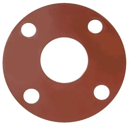 JONES STEPHENS G51008 8 RED RUBBER FULL FACE GASKET