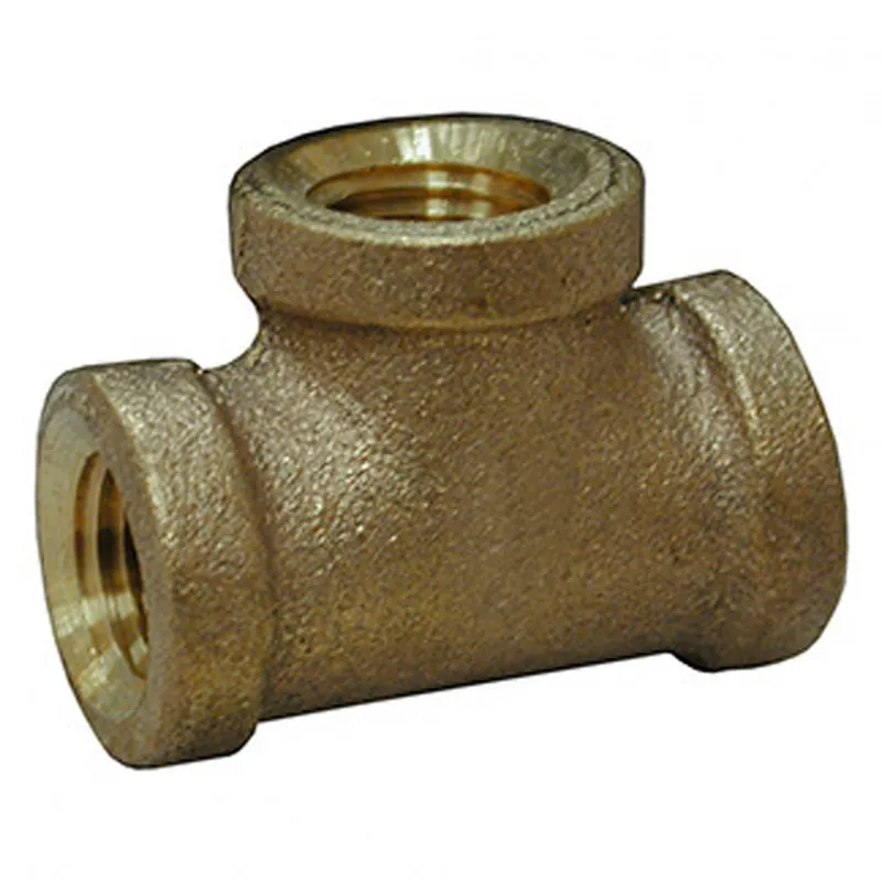 JONES STEPHENS B74081LF 1/8 BRONZE TEE - LEAD FREE