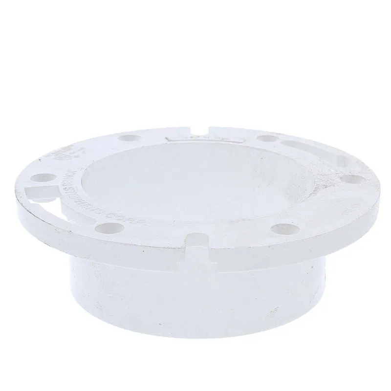 Jones Stephens C51400 4 in. PVC Closet Flange (Less Knockout)