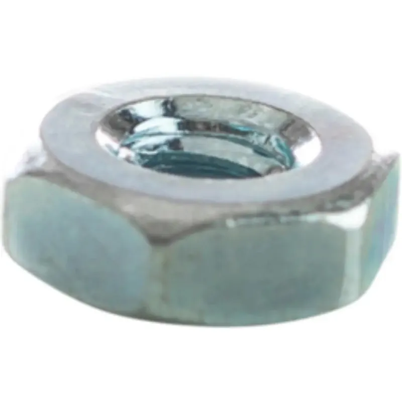 Minerallac 40110J Hex Nut, Zinc Plated, #8-32, A