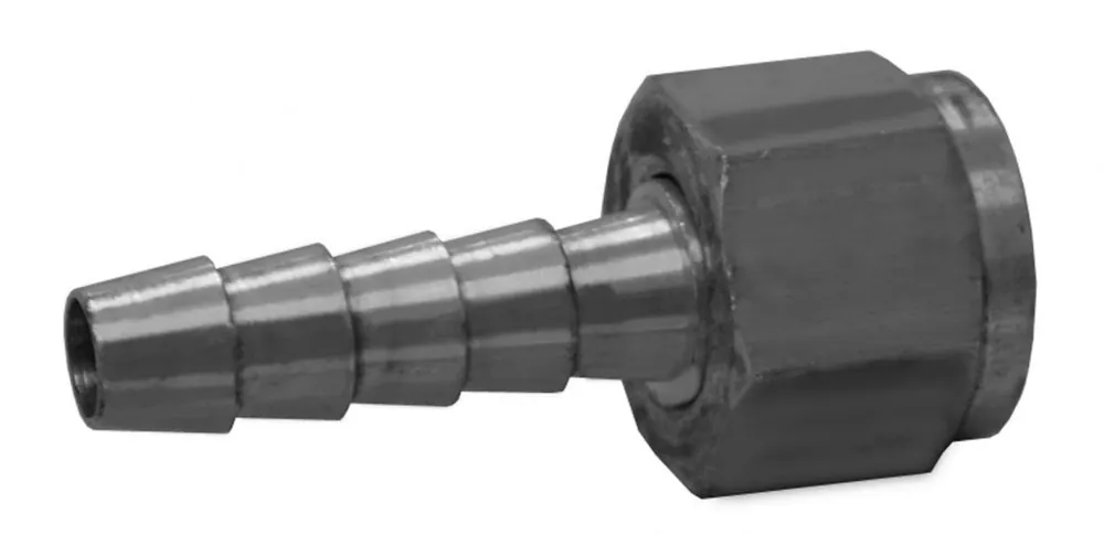 Jones Stephens G28066 3/8 Hose Barb x 3/8 Female Pipe Brass Swivel Adapter