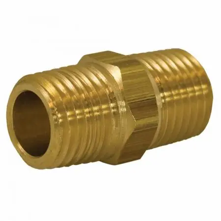 JONES STEPHENS CORP P12342 1/4 X 1/8 RED HEX NIPPLE YB123 42